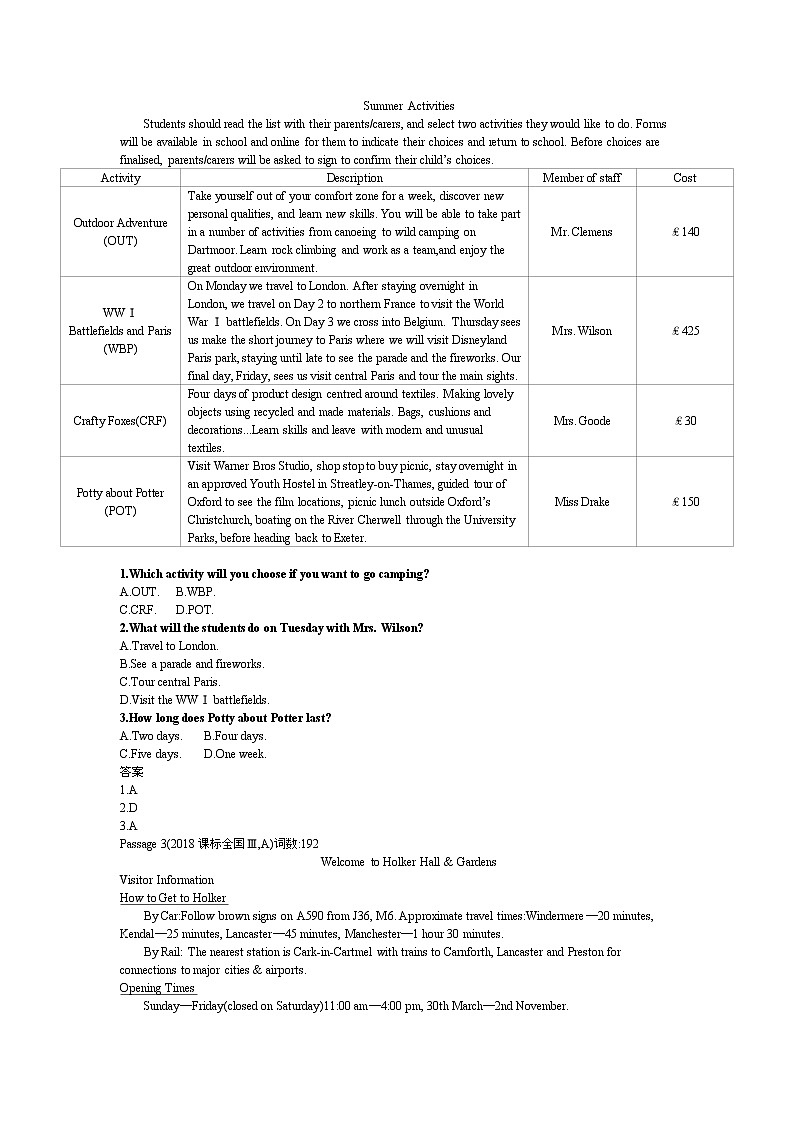 (通用版)高考英语二轮复习专题09事实细节（2份打包，课件+习题，含答案）02