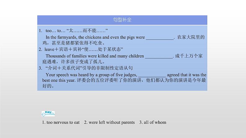 (通用版)高考英语一轮复习考点突破课件必修一　Unit 4   (含详解)第5页