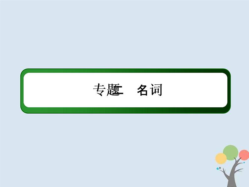 (通用版)高考英语二轮复习语法专题2《名词》课件 (含答案)02