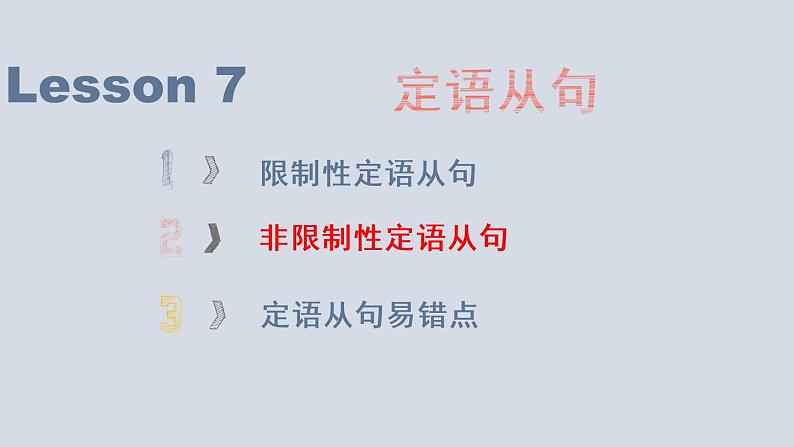 【讲语法】11 定语从句（二）非限制性定语从句高考英语语法知识点梳理课件（全国通用）第1页