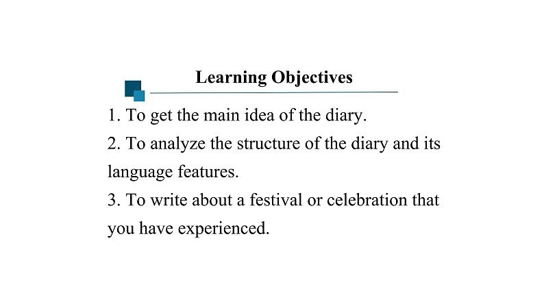 高中英语人教版必修三 Unit 1 Festivals and Celebrations Reading for Writing 课件02