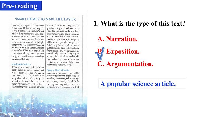 人教版选修一 Unit 2 Looking into the Future Reading and Thinking 课件07