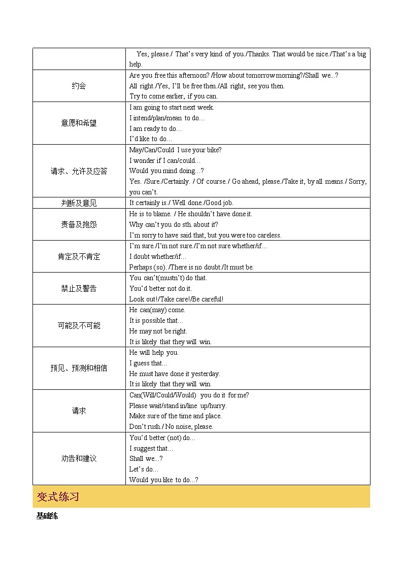 专题16 情境交际（原卷版）第3页