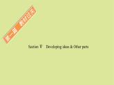 外研版高中英语选择性必修第一册unit4 meeting the muse sectionⅴdeveloping ideas and other parts课件