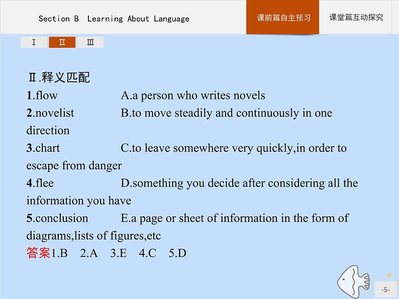 人教版高中英语选择性必修第一册unit1 people of a chievement sectionb learning about language课件第5页