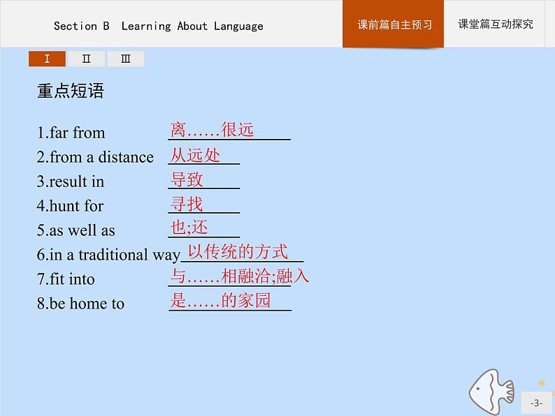 人教版高中英语选择性必修第一册unit3 fascinating parks sectionb learning about language课件03