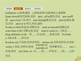 外研版高中英语选择性必修第一册unit4 meeting the muse 单元重点小结课件