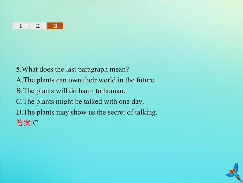 外研版高中英语选择性必修第一册unit5 revealing nature sectionc developing ideas and presenting ideas and reflection课件08