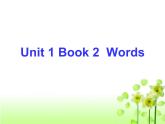 外研版必修二Unit1Food for thought Words课件（共14张）
