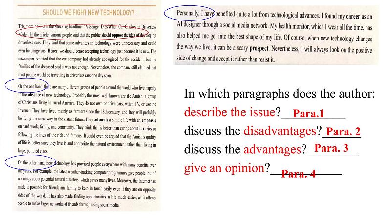 人教版（2019）选择性必修第一册 Unit 2 Looking into the Future Using language 课件04
