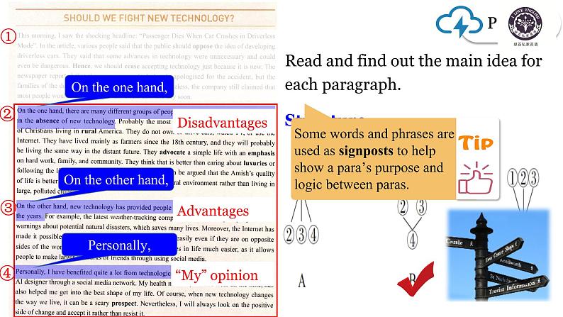 人教版（2019）选择性必修第一册 Unit 2 Looking into the Future Using language 课件05