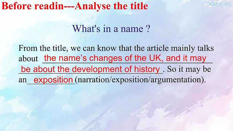 Unit 4 History and traditions Reading  Thinking 课件04