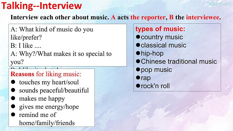 Unit 5 Music Listening and Speaking 课件06