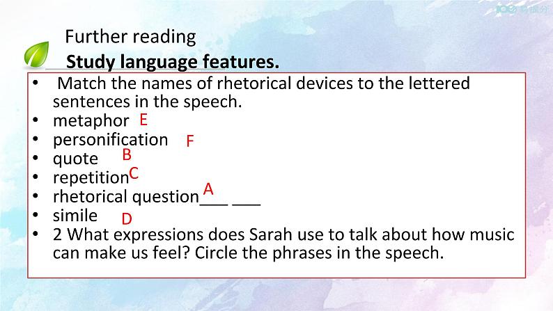 Unit 5 Music  Reading for writing 课件第4页