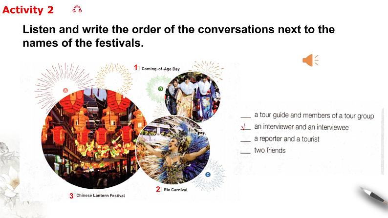 Unit 1 Festivals and Celebrations  1.1  教学课件第8页