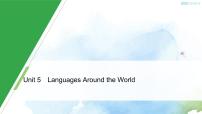 高中英语人教版 (2019)必修 第一册Unit 5 Languages around the world课文内容ppt课件