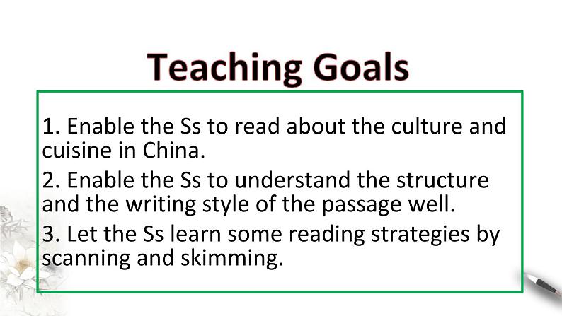 Unit 3 Food and Culture Period 1  课件第2页