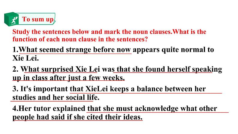 Unit 2 Bridging Cultures Period 3  课件第7页