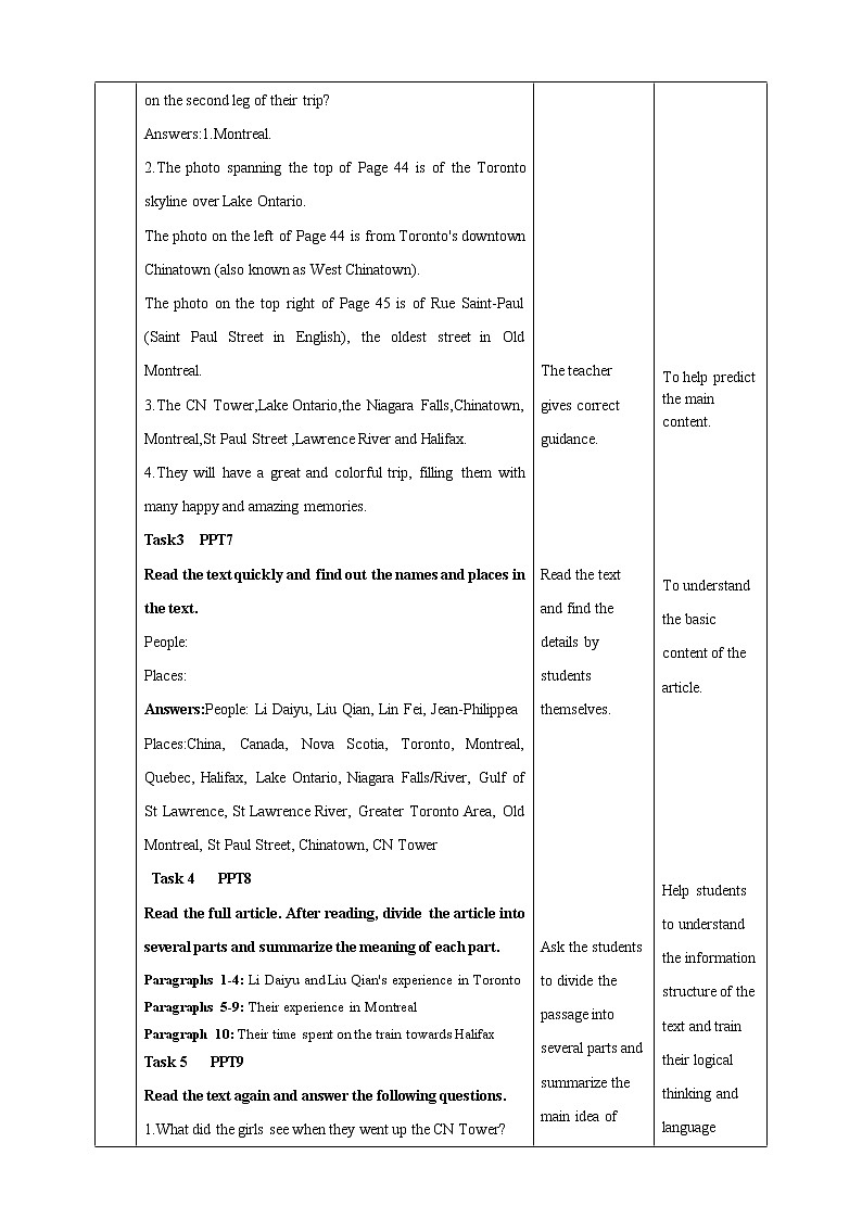 Unit 4 Journey Across a Vast Land Period 5   教案03