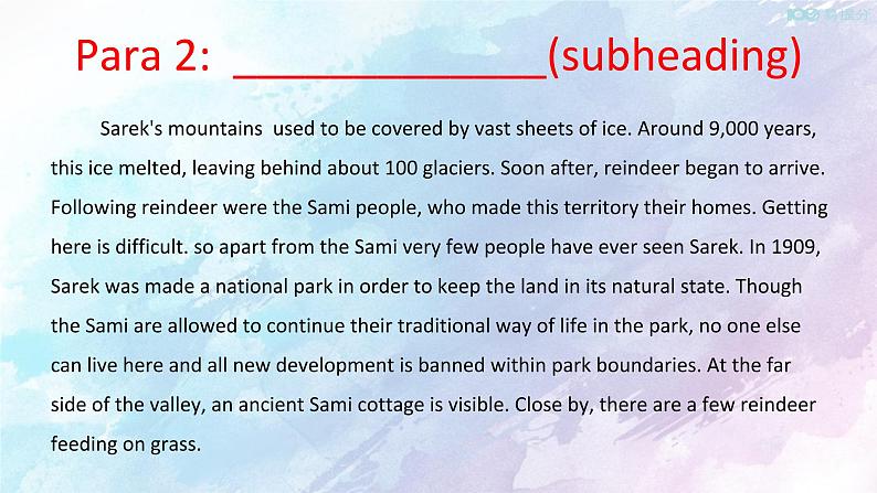 Unit 3 Fascinating Parks Reading hinking 课件第7页