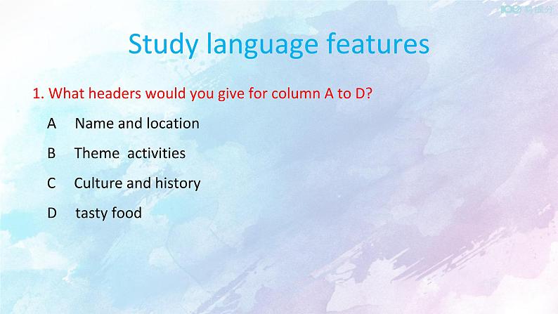 Unit 3 Fascinating Parks Using language 2 课件第8页