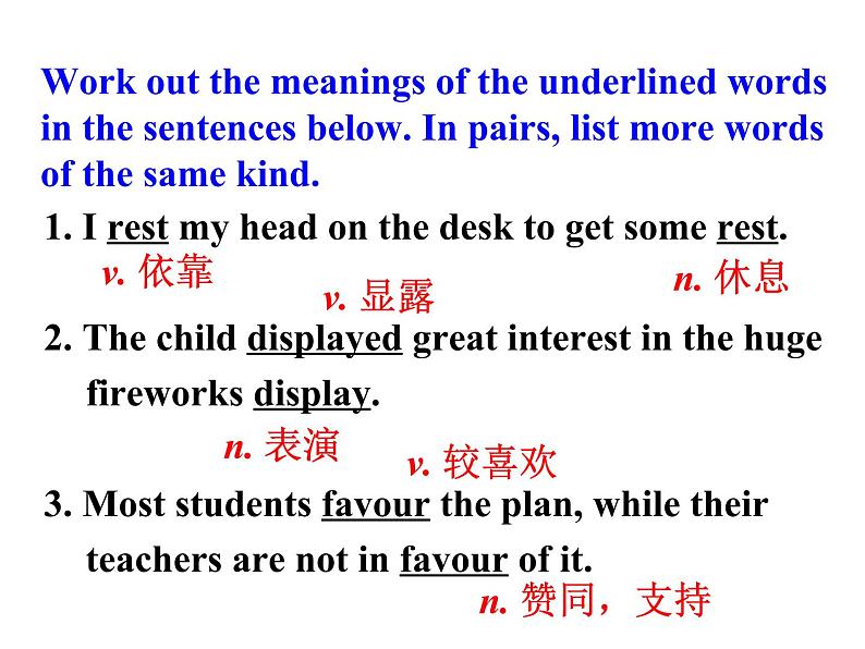 Unit 4 Body Language Learning about language课件05