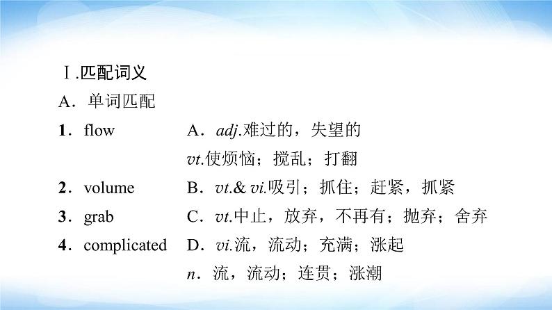 译林版高中英语选择性必修第一册UNIT2预习新知早知道2课件+学案02