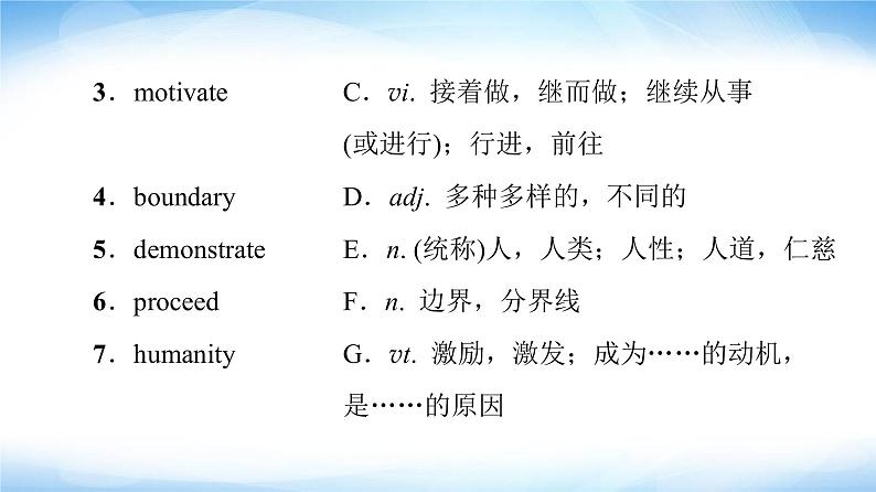 译林版高中英语选择性必修第二册Unit2预习新知早知道1课件+学案03