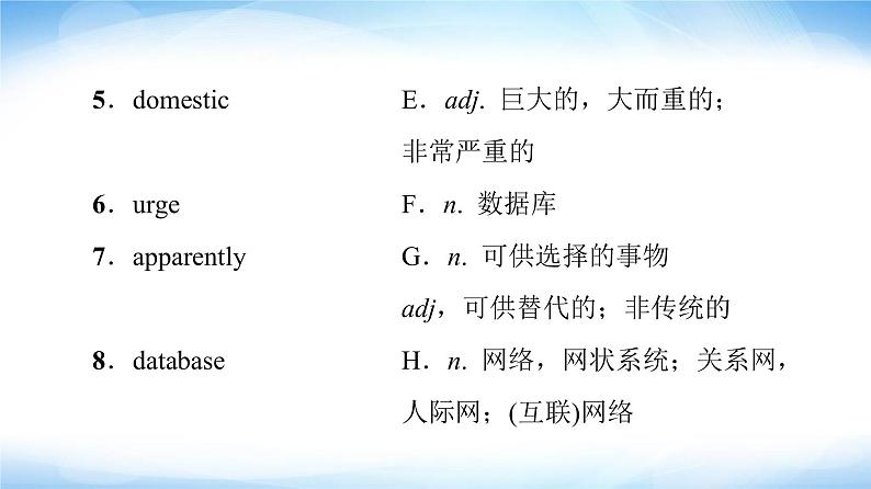 译林版高中英语选择性必修第二册Unit4预习新知早知道1课件+学案03