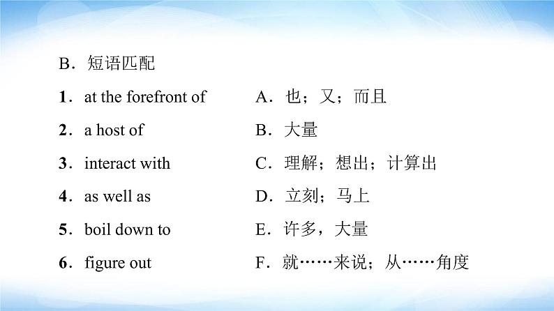 译林版高中英语选择性必修第二册Unit4预习新知早知道2课件+学案05