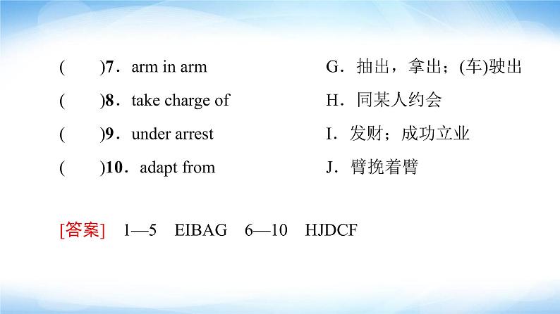 译林版高中英语选择性必修第四册UNIT1预习新知早知道1课件+学案05