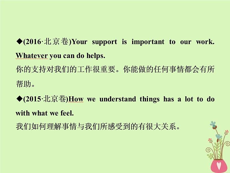 高考英语二轮复习语法专项突破第八讲名词性从句课件 (含解析)第6页