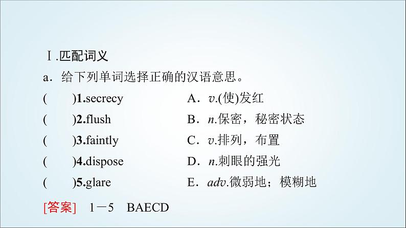 外研版高中英语选择性必修第三册Unit6预习新知早知道1课件第2页