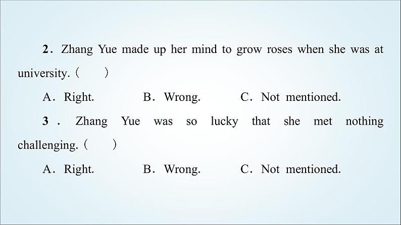 外研版高中英语选择性必修第四册Unit4理解课文精研读课件+学案03