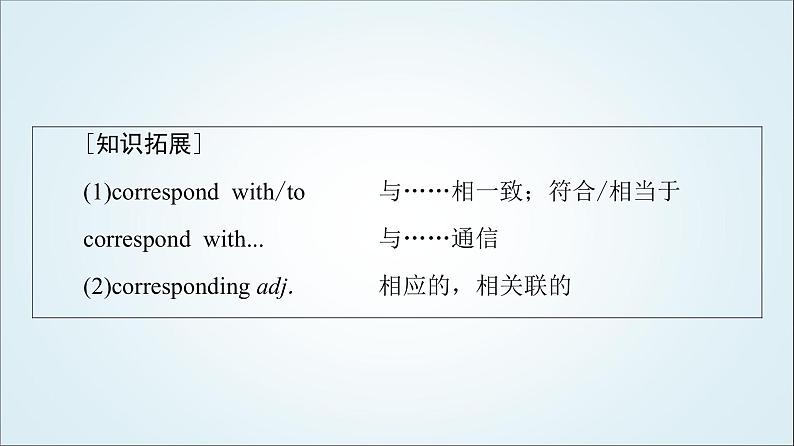 外研版高中英语选择性必修第四册Unit5教学知识细解码课件+学案06