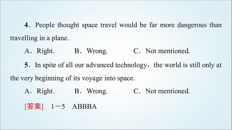 外研版高中英语选择性必修第四册Unit6理解课文精研读课件+学案04