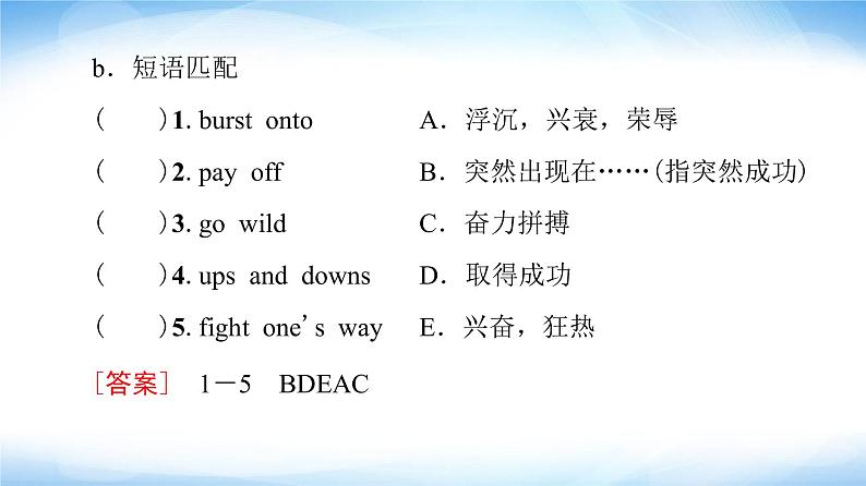 外研版高中英语选择性必修第一册Unit3预习新知早知道2课件+学案03