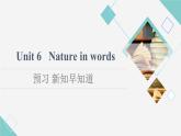 外研版高中英語選擇性必修第三冊Unit6預(yù)習(xí)新知早知道2課件+學(xué)案