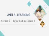 北师大版高中英语必修第三册UNIT9SectionⅠTopicTalk&Lesson1课件+学案+练习含答案