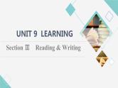 北师大版高中英语必修第三册UNIT9SectionⅢReading&Writing课件+学案+练习含答案