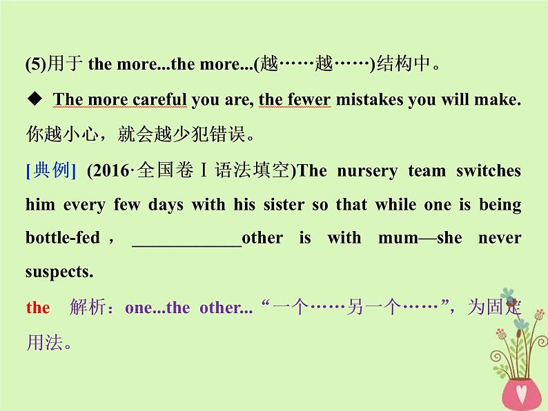 高考英语二轮复习语法专项突破5第五讲冠词代词课件 (含答案)第8页