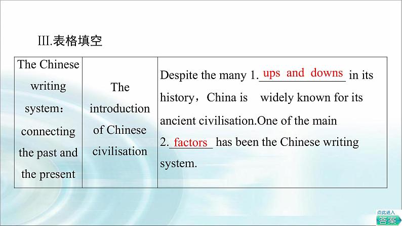 人教版高中英语必修第一册UNIT 5 理解课文精研读课件+学案08