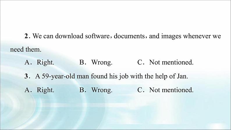 人教版高中英语必修第二册UNIT 3 理解 课文精研读课件+学案03