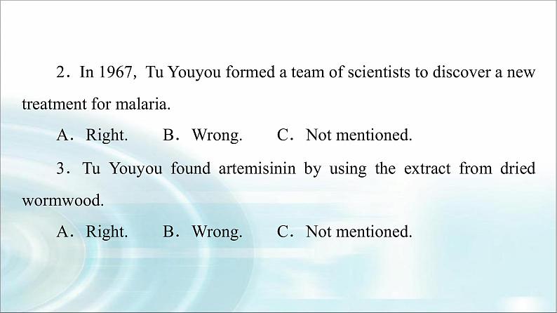 人教版高中英语选择性必修第一册Unit 1 理解 课文精研读课件+学案03