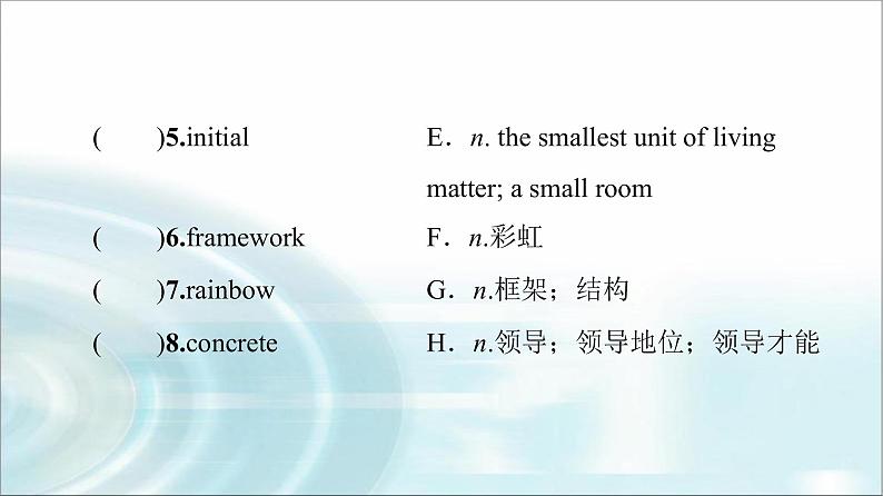 人教版高中英语选择性必修第二册UNIT 1 预习 新知早知道课件第5页