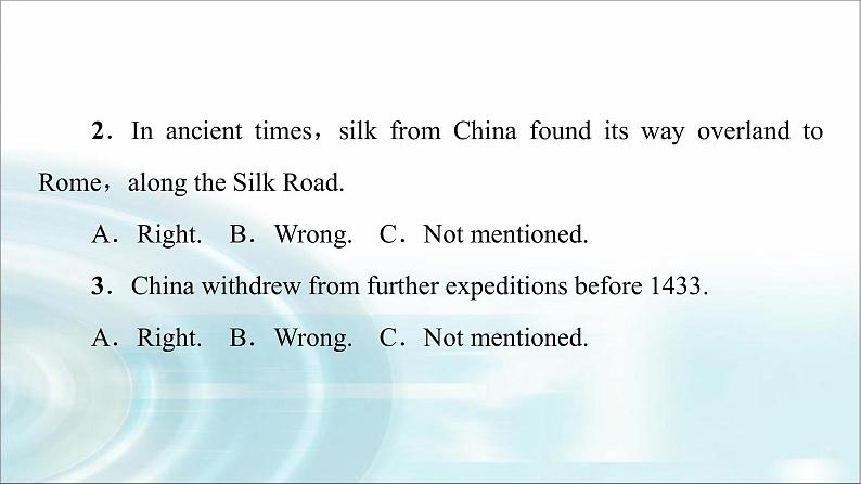 人教版高中英语选择性必修第四册UNIT 3 理解 课文精研读课件+学案03