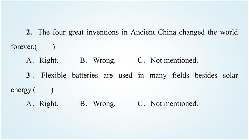 外研版高中英语必修第三册Unit3理解课文精研读课件+学案03