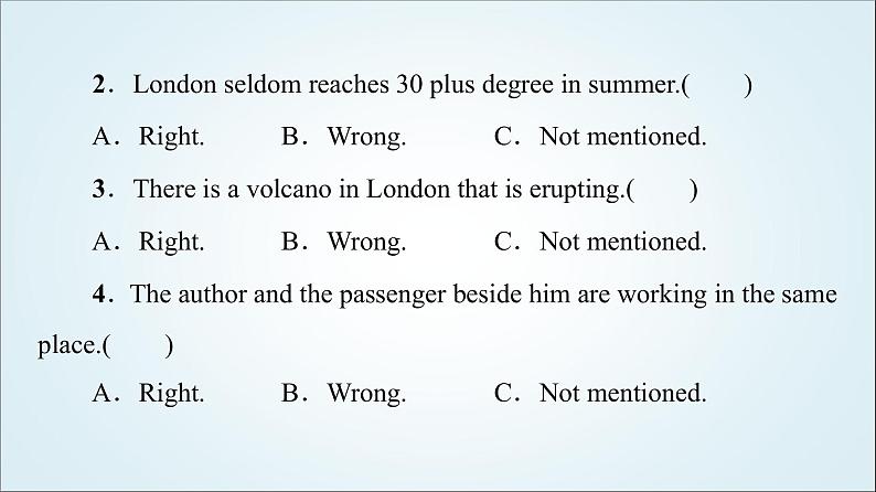 外研版高中英语必修第三册Unit6理解课文精研读课件+学案03