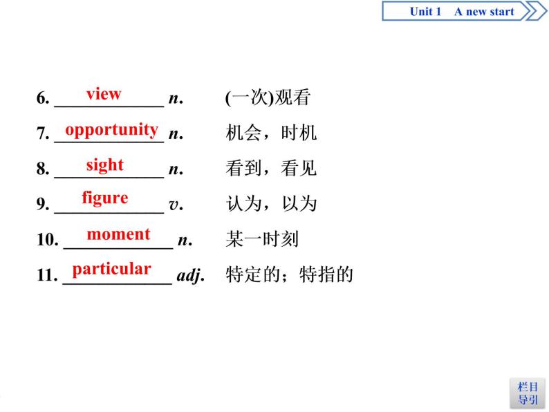 Unit 1 A New Start   Section Ⅱ　Integrating skills & Developing ideas(PPT课件)03