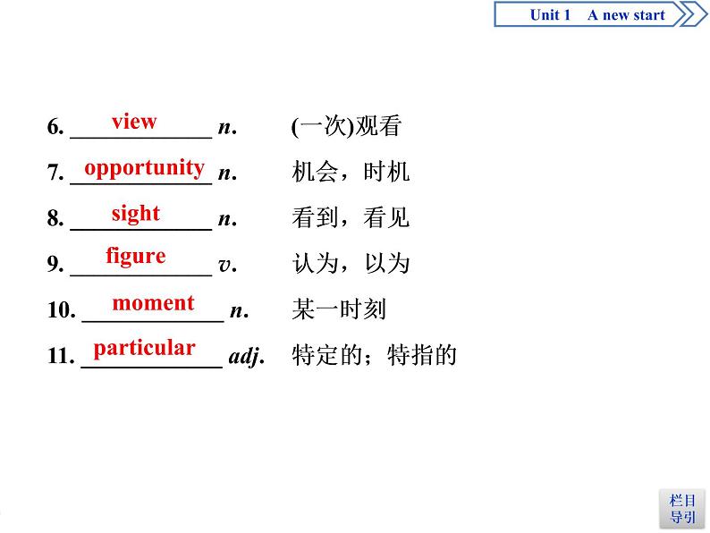 Unit 1 A New Start   Section Ⅱ　Integrating skills & Developing ideas(PPT课件)03